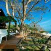 Luxury beach club paradisiaca isla